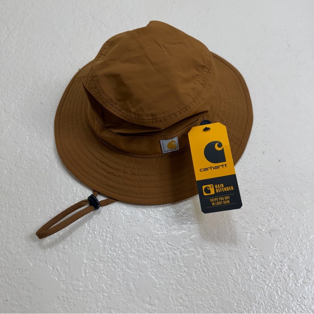 New Carhartt Women's Rain Defender Lightweight Bucket Hat small medium - Picture 7 of 7